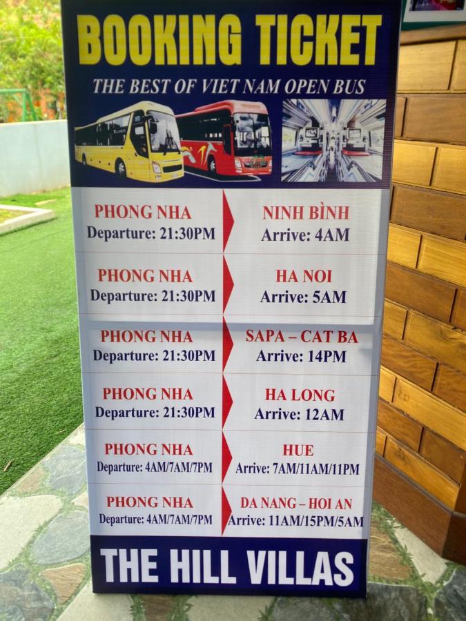 The Hill Villas Phong Nha Exterior photo